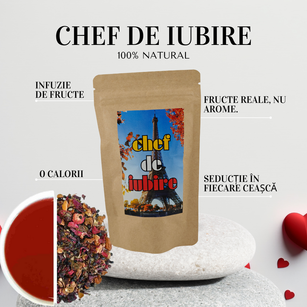 CEAI DIN MĂR STRUGURI PETALE DE TRANDAFIRI, CHEF DE IUBIRE