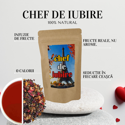 CEAI DIN MĂR STRUGURI PETALE DE TRANDAFIRI, CHEF DE IUBIRE