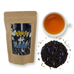 CEAI NEGRU CU PORTOCALE SI LĂMÂIE, CHEF DE SALĂ