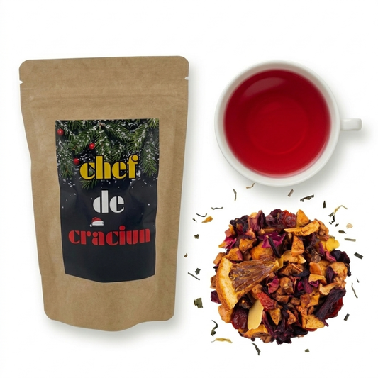 CEAI CU MERE ȘI SCORȚIȘOARĂ, CHEF DE CRĂCIUN