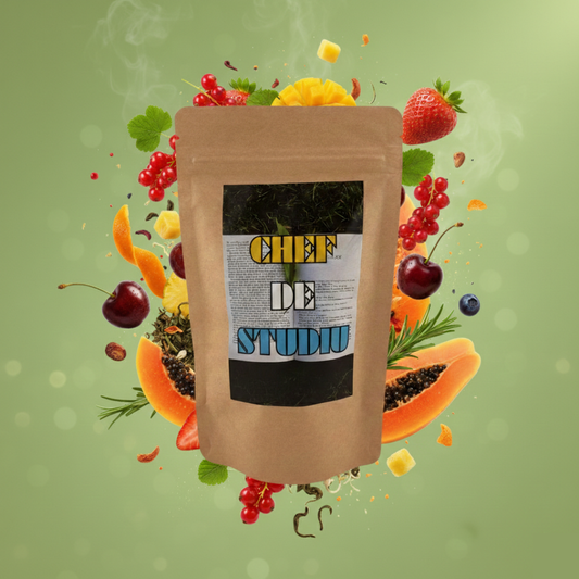 CEAI ALB CU ANANAS, MANGO ȘI PAPAYA, CHEF DE STUDIU