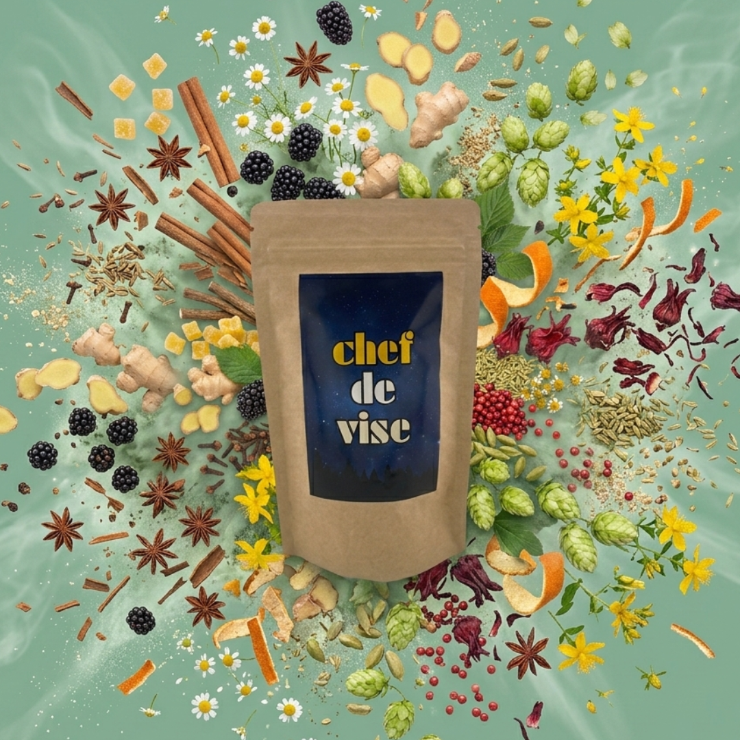 CEAI DE MUȘEȚEL,HIBISCUS, CHEF DE VISE